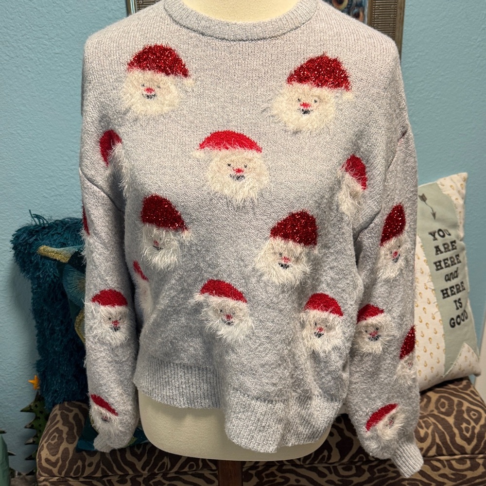 Chicwish Festive Santa Sweater